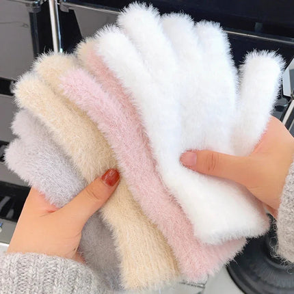 Mittens for Women, Winter Gloves for Women with Wind Blocking Cuffs