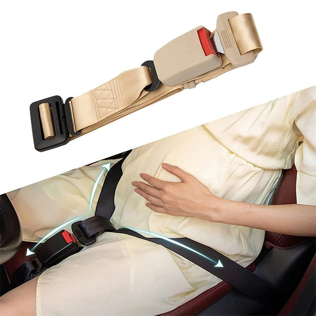 Maternity Seat Belt Extender for Pregnant Women, Universal Car Seat Belt Extender, Seat Belt Adjuster for Belly Comfort