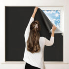 Window Privacy Film, Static Cling Application