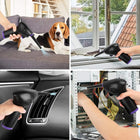 Electric Air Duster, Keyboard Cleaner, Cordless Air Blower for PC and Laptop, Rechargeable Electronics Duster