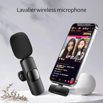 Wireless Lavalier Microphone, Clip On Lapel Mic