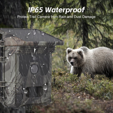 Trail Camera, Solar Powered Camera with Night Vision – image 6
