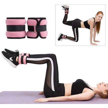 Adjustable Ankle Weights, Wrist Weights for Walking, Ankle and Wrist Weights Set 1.1 lb or 2.2 lb Pair
