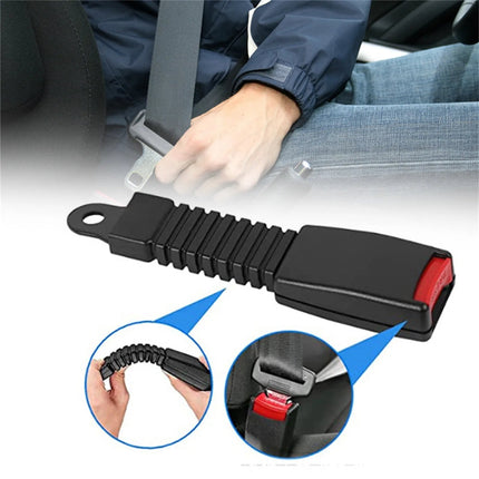 Car Seat Belt Extender for Front and Rear Seats, Rigid Seat Belt Buckle Extender for Adults and Seniors