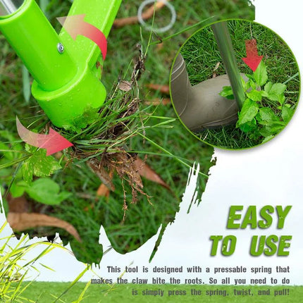 Weed Puller Tool, Stand Up Weed Puller with Foot Pedal – image 8
