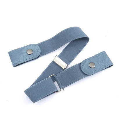 Elastic Stretch Belt, Invisible Canvas Belt Without Buckle – image 7