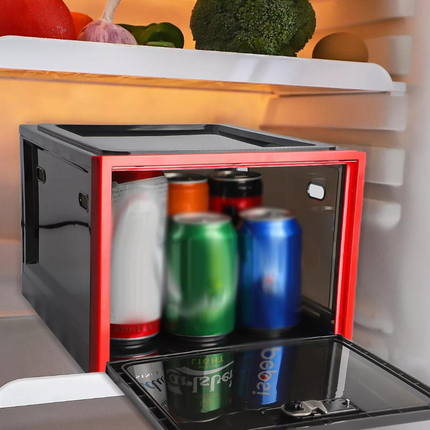 Heavy Duty Lockable Refrigerator Organizer Storage Bin, Medication Lock Box – image 11