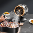 Kitchen Exhaust Fan, Portable Range Hood with Washable Filter, Ventless Range Hood for Indoor BBQ and Hot Pot Cooking