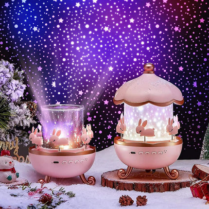 Night Light Projector for Kids, Rechargeable Night Light with Bluetooth Music – image 6