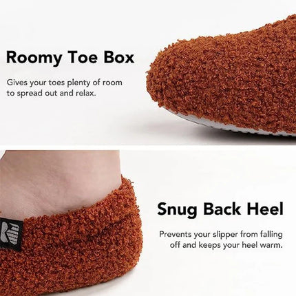 Comfortable Slippers Closed Back, Fleece Lined Indoor House Slipper – image 7