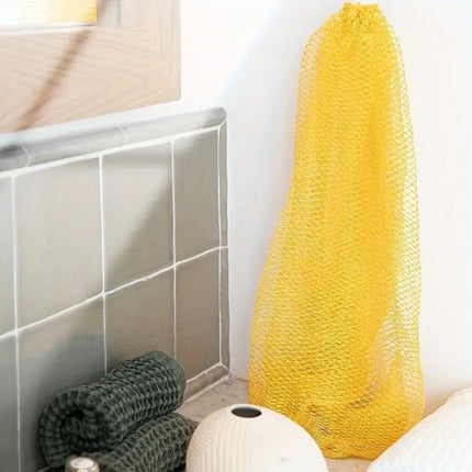 African Net Sponge Exfoliating Body Scrubber, Shower Scrubber