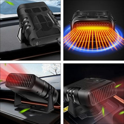 Portable Car Heater, 12V Plug In Car Heater with Fan Mode