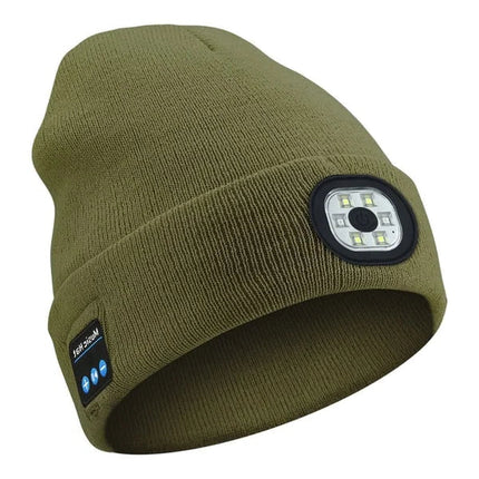 Bluetooth Beanie with Light