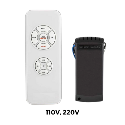 Ceiling Fan Light Remote Control Kit and RF Receiver, Universal Ceiling Fan Remote Control