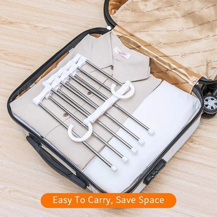 Closet Hanger Organizer, Retractable Rods Clothes Hanger – image 7