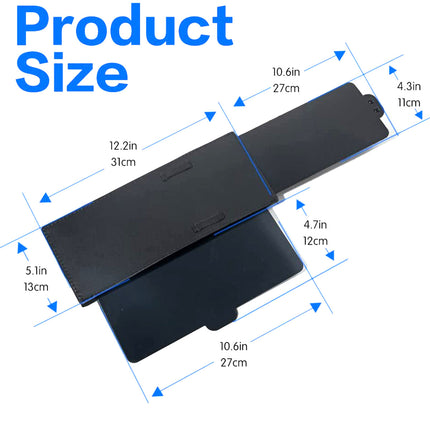 Fits Cars and SUVs, Anti Glare Car Sun Visor Extender with Polarized Lens for Day and Night Driving – image 5