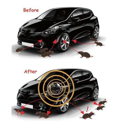 Mice Repellent for Car, 12V Under Hood Ultrasonic Squirrel Repellent for Engine Bay – image 11