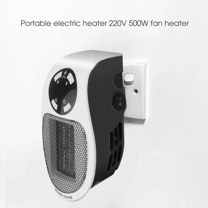 Small Space Heater, Portable Heater with Remote and Timer