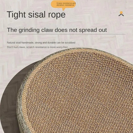 Sisal Cat Scratcher Bed, Cat Lounger for Indoor Cats