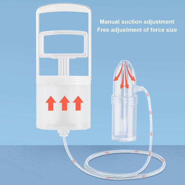 Infant Nasal Aspirator, Nasal Aspirator for Newborn with Soft Silicone Tip and Anti Reflux Valve