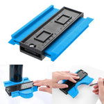 Tuzwa Contour Gauge Tool – 5 & 10 Inch Shape Duplicator Profile Gauge for Woodworking, Flooring, Tiling & Construction