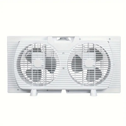 Twin Window Fan with Reversible Airflow