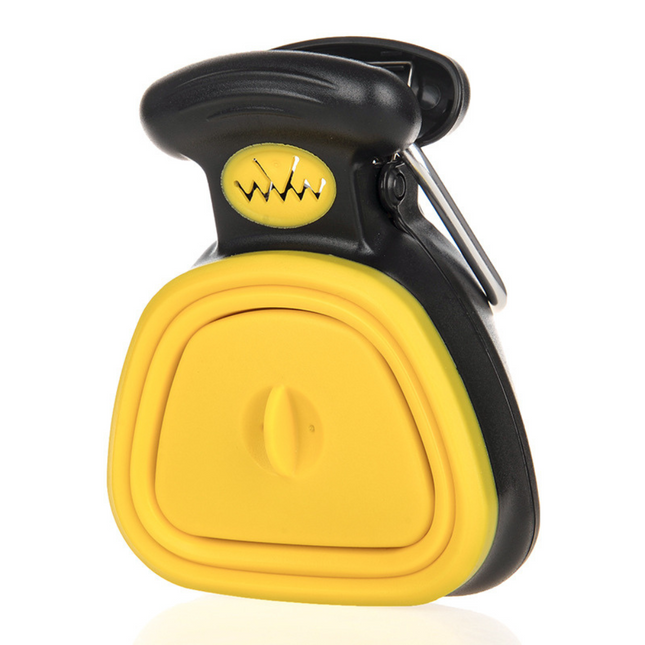 Dog Pooper Scooper Collapsible, Foldable Dog Poop Scoop with Biodegradable Dog Poop Bags