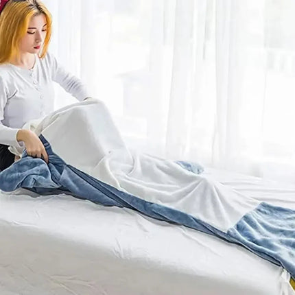 Hoodie Blanket for Adults, Wearable Blanket in Soft Flannel – image 6