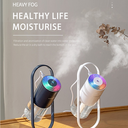 Cool Mist Humidifier for Bedroom, Ultrasonic Humidifier with Projection Night Light