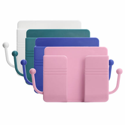 Wall Mounted Storage Holder with Multiple Compartments, Entryway Key and Mail Organizer Rack for Kitchen, Hallway and Office