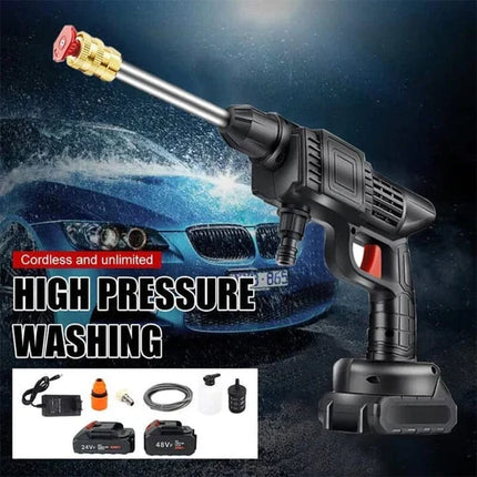 Cordless Spray Gun for Car Washing, Portable Pressure Washer