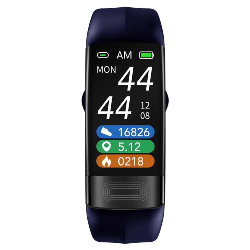 Tuzwa Smart Fitness Bracelet with ECG, Heart Rate & Blood Pressure Tracking – IP67 Activity Tracker, USB Charging, iOS & Android