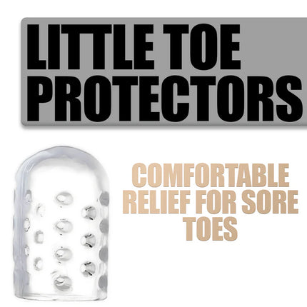 Toe Caps Silicone Gel 10 Pack, One Size Fits Most