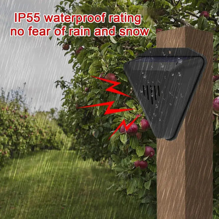 Cat Repeller for Backyards, Humane Bird Deterrent and Animal Scarer
