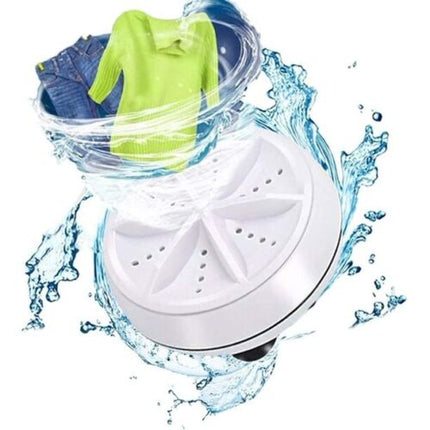 Portable Washing Machine for Travel and Dorm, Ultrasonic Jewelry Cleaner