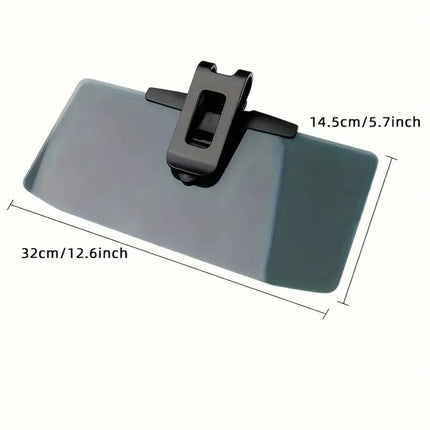 Car Sun Visor Extender, Mounted on Existing Sun Visor