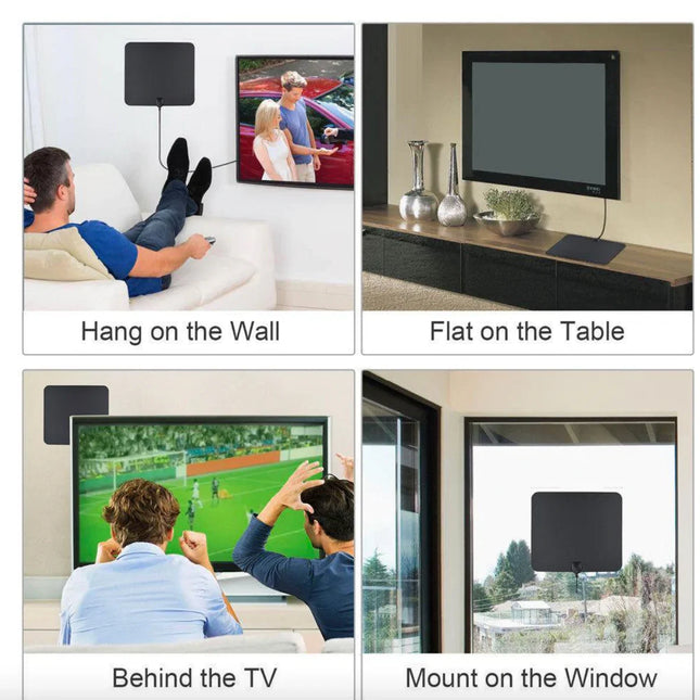 Indoor TV Antenna, Digital TV Antenna with Signal Booster