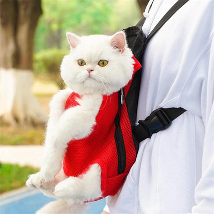 Cat Carrier Pouch with Mesh, Dog Carrier Front or Back Facing