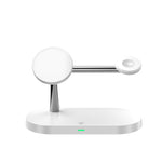 3-in-1 Wireless Charger Station with MagSafe Compatibility | Versatile Charging Solution for Smartphones, Smartwatches, and Earbuds 7