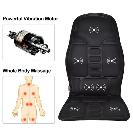 Massage Chair Pad, Shiatsu Back Massager with Heat