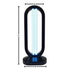 UV Light with Remote and 3 Timer Modes, Plug In UV Lamp for Mattress and Carpet, UV Sterilizer Bulb