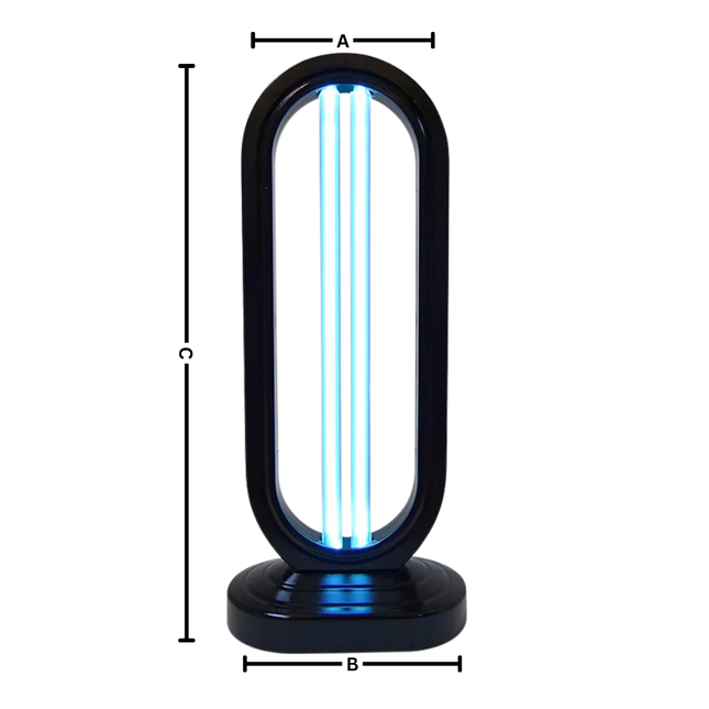 UV Light with Remote and 3 Timer Modes, Plug In UV Lamp for Mattress and Carpet, UV Sterilizer Bulb