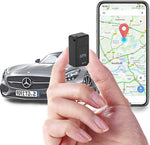 Tuzwa Mini GPS Tracker – Magnetic Vehicle Tracker with Real-Time Location, 2G GSM, 400mAh Battery & 12-Day Standby