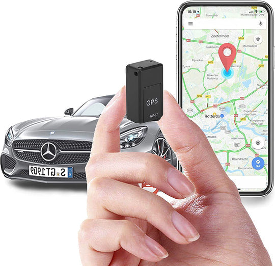 Tuzwa Mini GPS Tracker – Magnetic Vehicle Tracker with Real-Time Location, 2G GSM, 400mAh Battery & 12-Day Standby