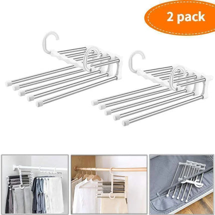 Pants Hanger Space Saving, Stainless Steel Clothes Hanger – image 8