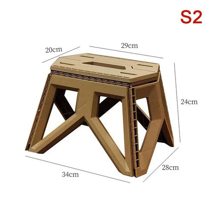 Camping Folding Stool, Portable Stool with Non Slip Seat for – image 6