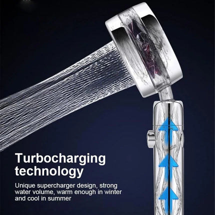Handheld Shower Head with Massage and On Off Switch, Water Saving Shower Head – image 6