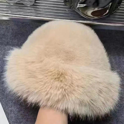 Bucket Hat for Women, Faux Fur Bucket Hats for Women – image 10