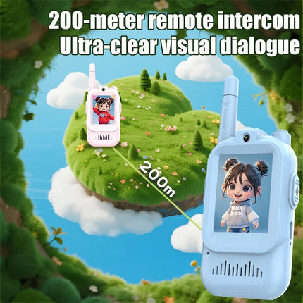 Video Walkie Talkie for Kids, Long Range Walkie Talkie 2 Pack – image 6