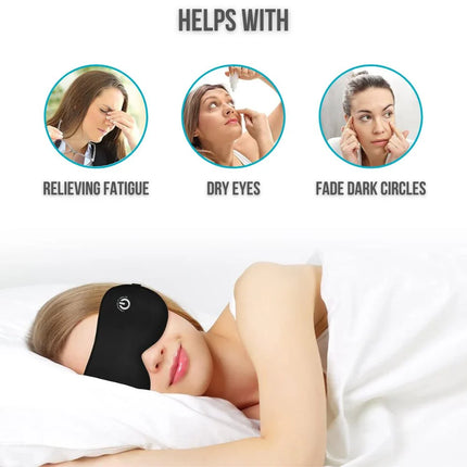 Rechargeable Eye Massager with 3 Heat Settings